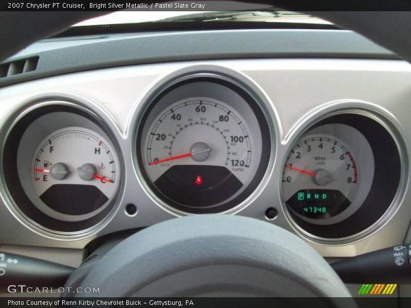 Bright Silver Metallic / Pastel Slate Gray 2007 Chrysler PT Cruiser