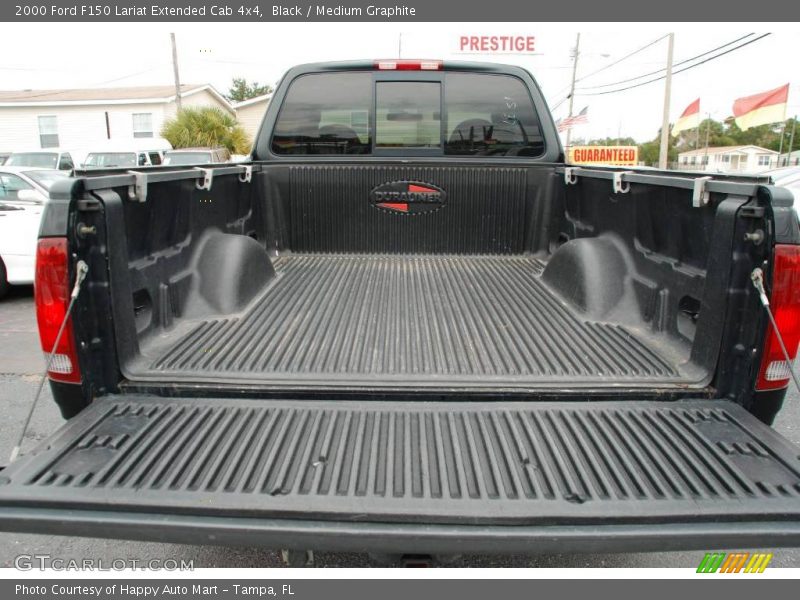 Black / Medium Graphite 2000 Ford F150 Lariat Extended Cab 4x4