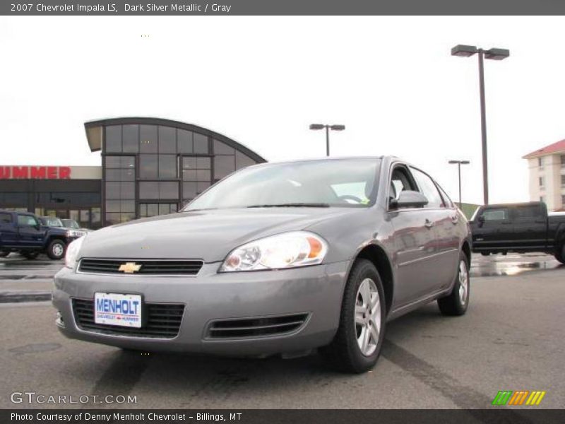 Dark Silver Metallic / Gray 2007 Chevrolet Impala LS