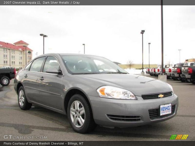 Dark Silver Metallic / Gray 2007 Chevrolet Impala LS