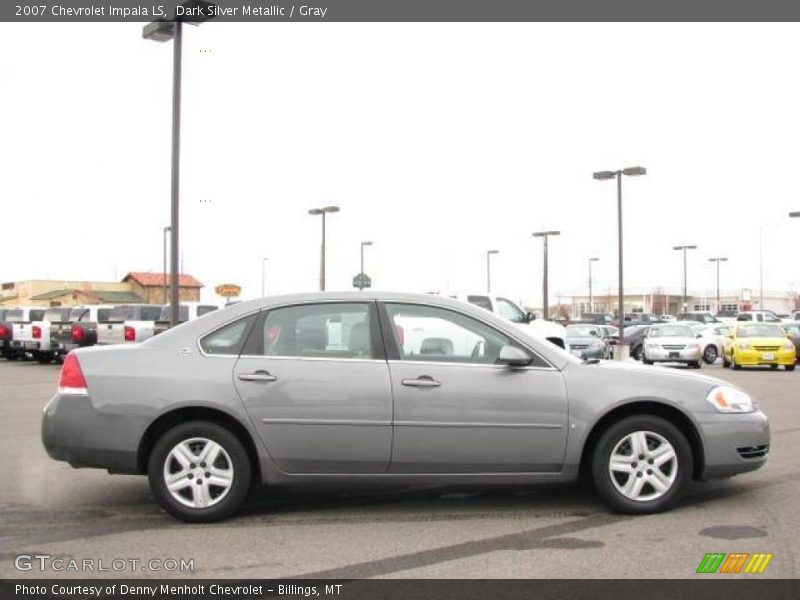 Dark Silver Metallic / Gray 2007 Chevrolet Impala LS