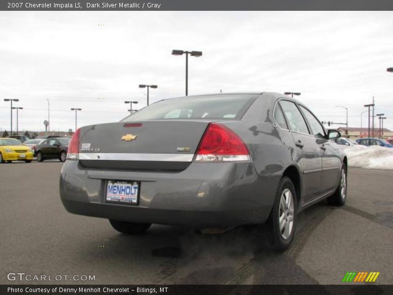 Dark Silver Metallic / Gray 2007 Chevrolet Impala LS