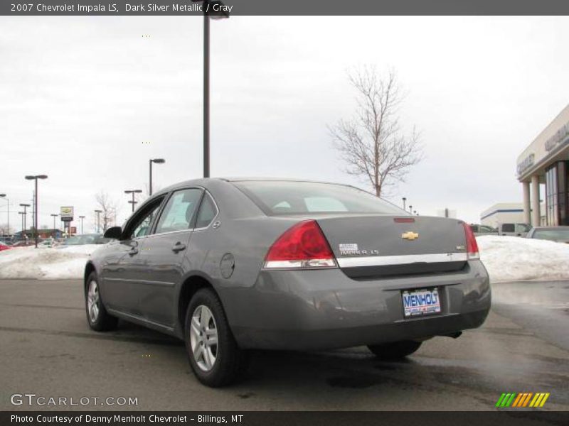 Dark Silver Metallic / Gray 2007 Chevrolet Impala LS