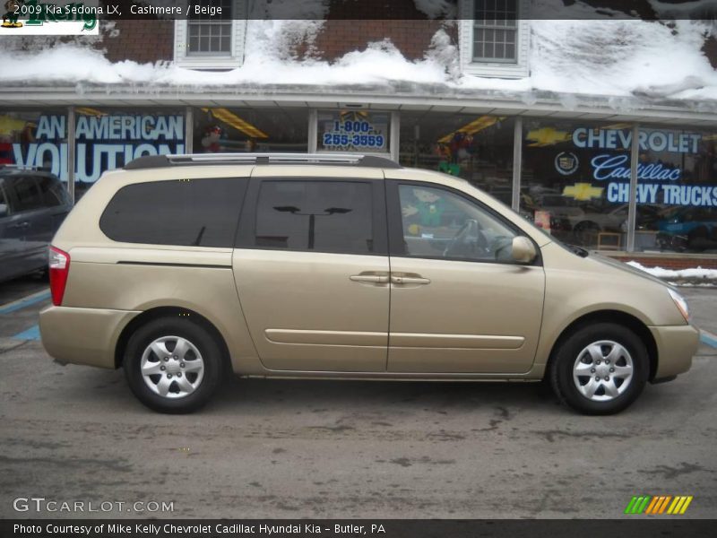 Cashmere / Beige 2009 Kia Sedona LX