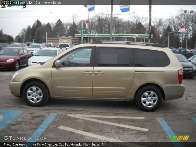 Cashmere / Beige 2009 Kia Sedona LX