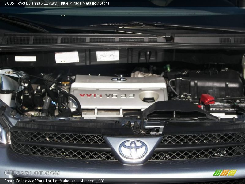 Blue Mirage Metallic / Stone 2005 Toyota Sienna XLE AWD