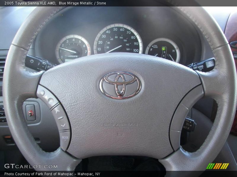 Blue Mirage Metallic / Stone 2005 Toyota Sienna XLE AWD