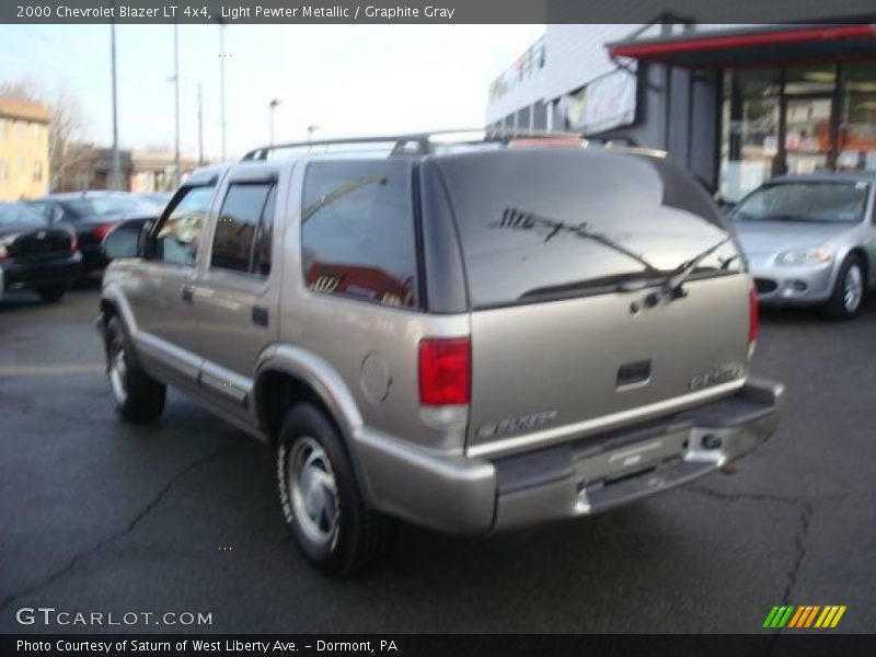Light Pewter Metallic / Graphite Gray 2000 Chevrolet Blazer LT 4x4