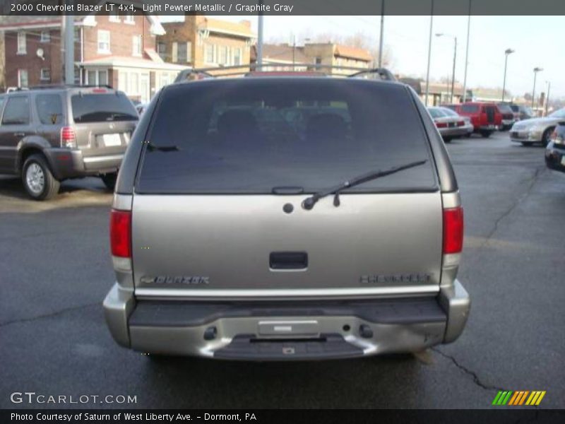 Light Pewter Metallic / Graphite Gray 2000 Chevrolet Blazer LT 4x4