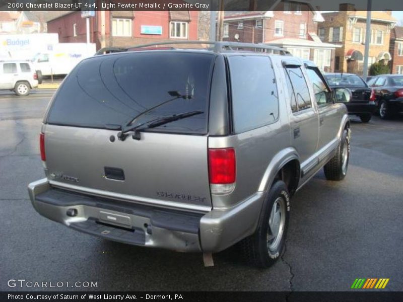 Light Pewter Metallic / Graphite Gray 2000 Chevrolet Blazer LT 4x4