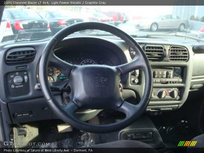 Light Pewter Metallic / Graphite Gray 2000 Chevrolet Blazer LT 4x4