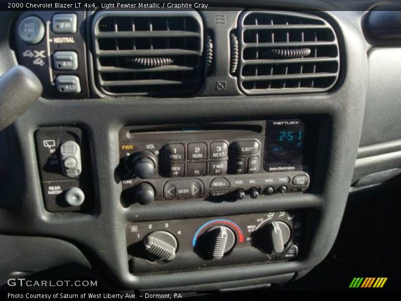Light Pewter Metallic / Graphite Gray 2000 Chevrolet Blazer LT 4x4