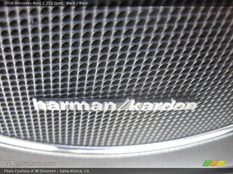 Black / Black 2008 Mercedes-Benz C 350 Sport