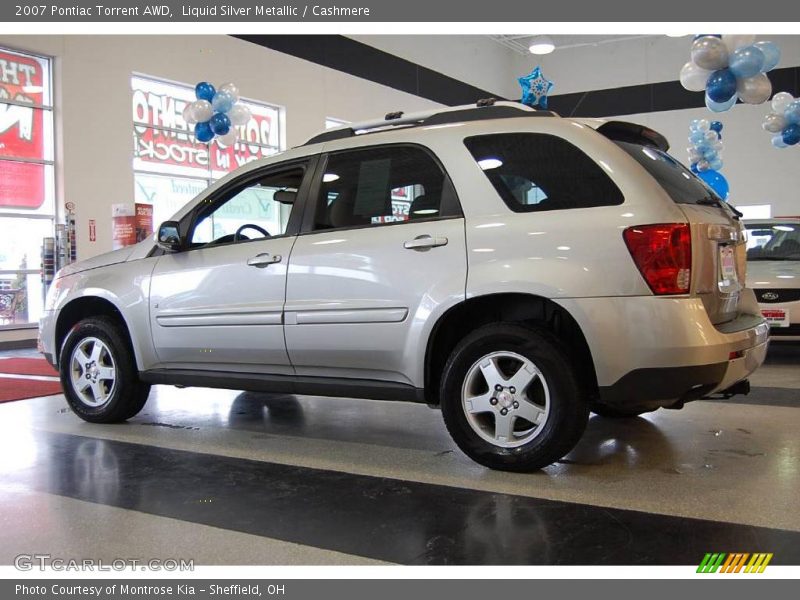 Liquid Silver Metallic / Cashmere 2007 Pontiac Torrent AWD