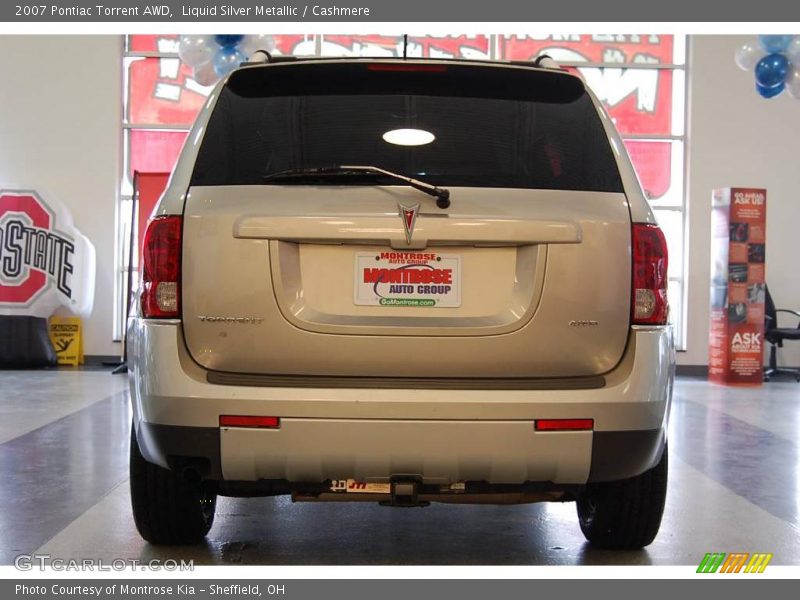 Liquid Silver Metallic / Cashmere 2007 Pontiac Torrent AWD