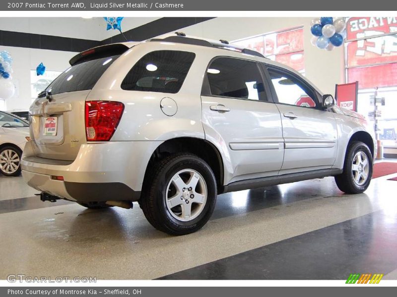 Liquid Silver Metallic / Cashmere 2007 Pontiac Torrent AWD