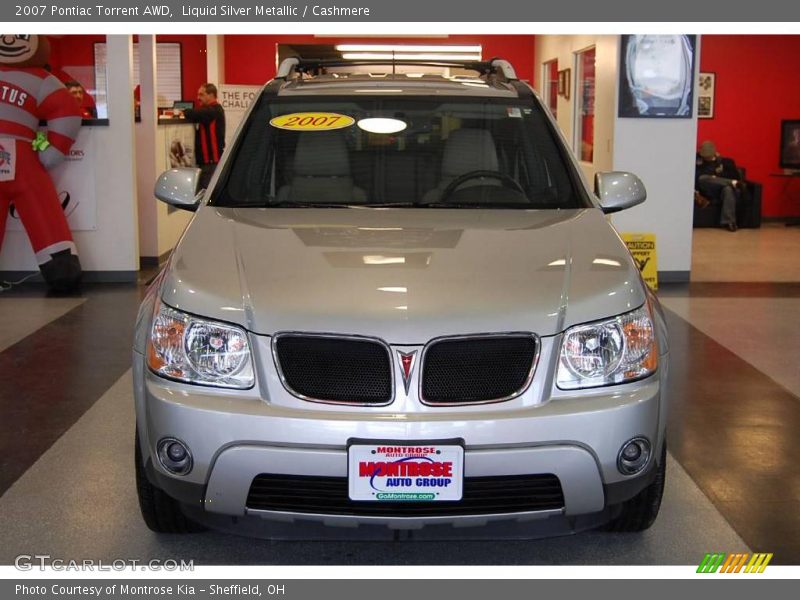 Liquid Silver Metallic / Cashmere 2007 Pontiac Torrent AWD