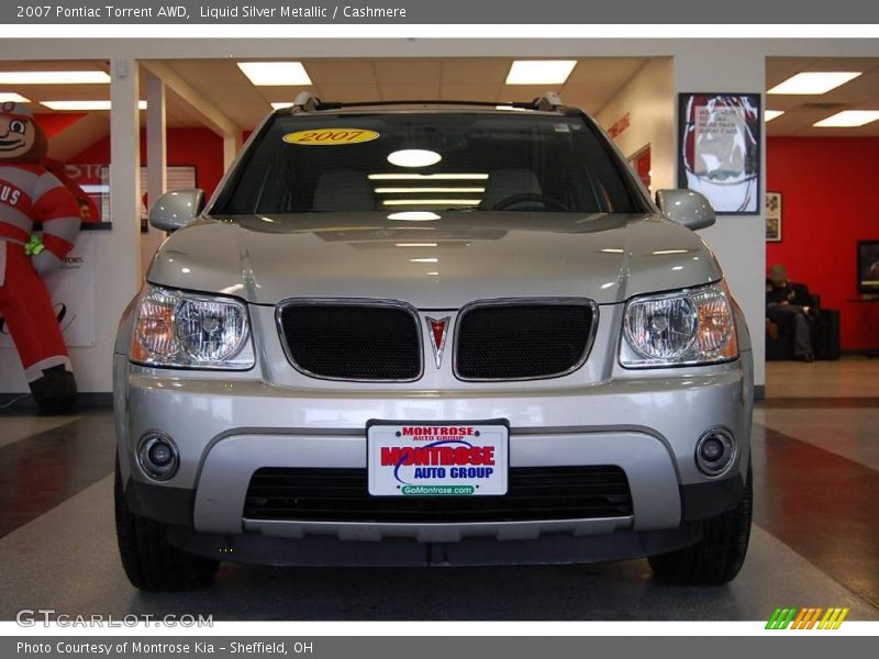 Liquid Silver Metallic / Cashmere 2007 Pontiac Torrent AWD