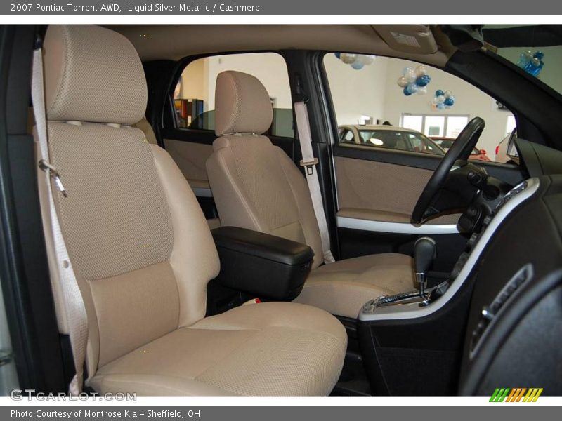 Liquid Silver Metallic / Cashmere 2007 Pontiac Torrent AWD