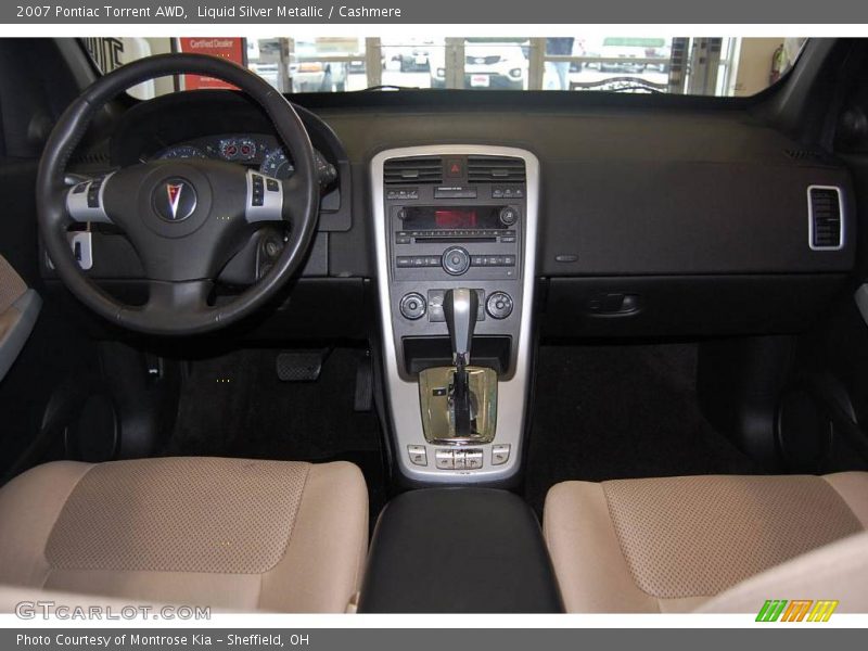 Liquid Silver Metallic / Cashmere 2007 Pontiac Torrent AWD