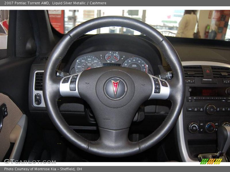 Liquid Silver Metallic / Cashmere 2007 Pontiac Torrent AWD