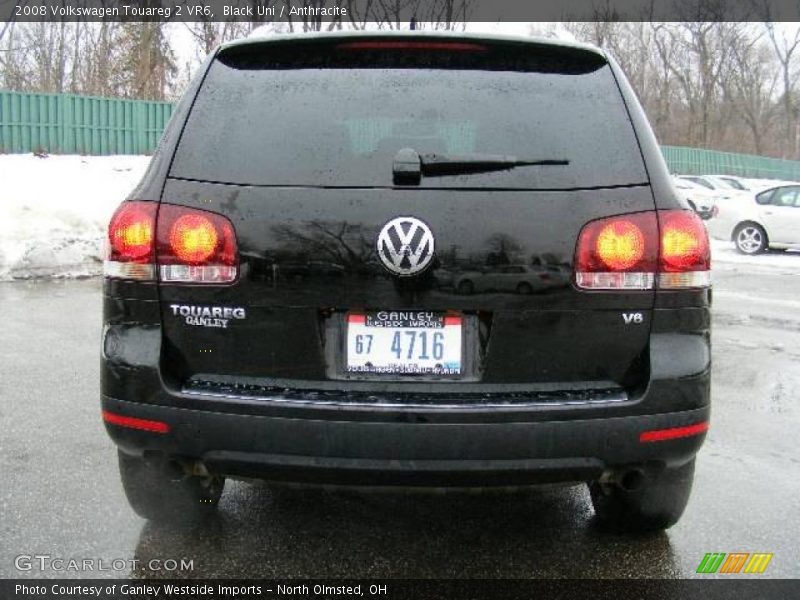 Black Uni / Anthracite 2008 Volkswagen Touareg 2 VR6