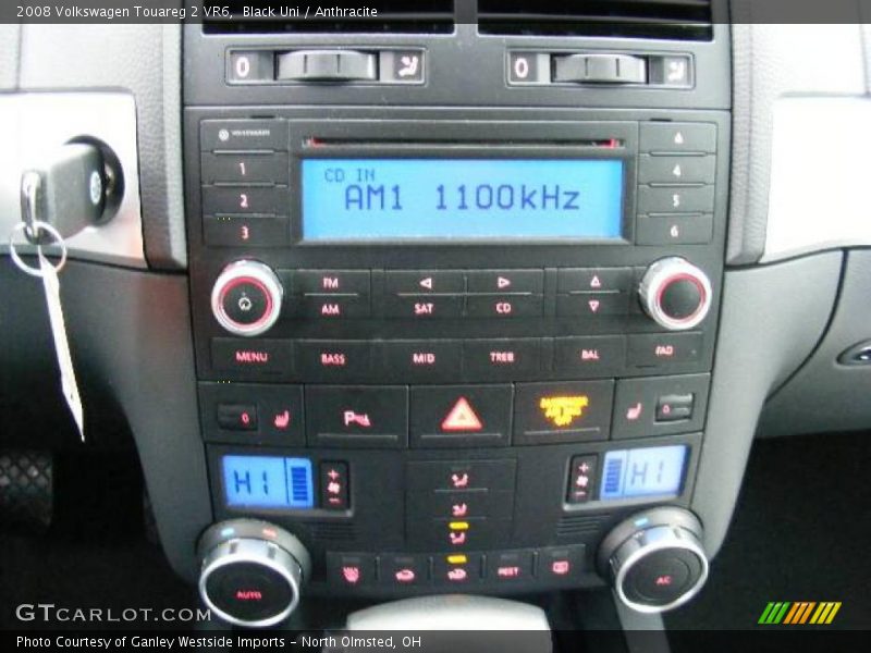 Black Uni / Anthracite 2008 Volkswagen Touareg 2 VR6