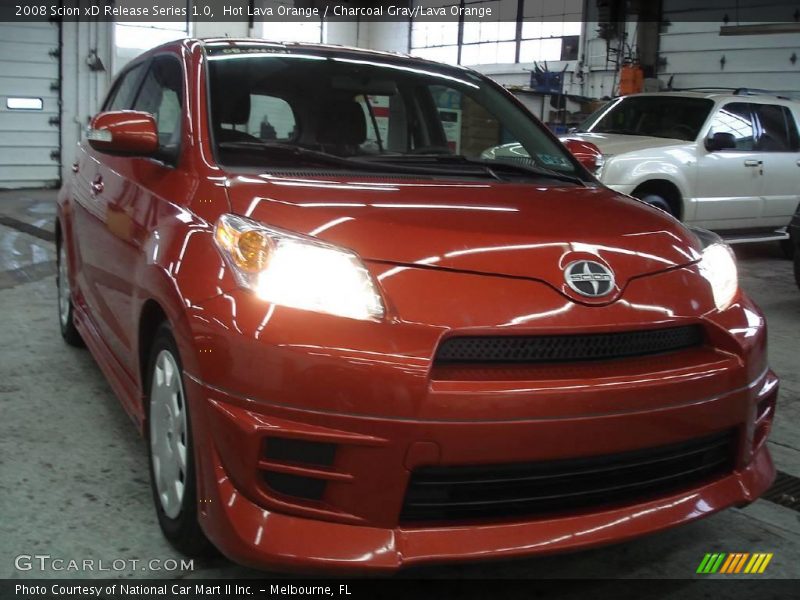 Hot Lava Orange / Charcoal Gray/Lava Orange 2008 Scion xD Release Series 1.0