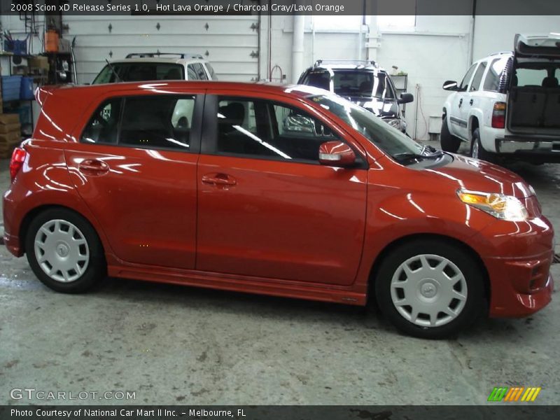 Hot Lava Orange / Charcoal Gray/Lava Orange 2008 Scion xD Release Series 1.0