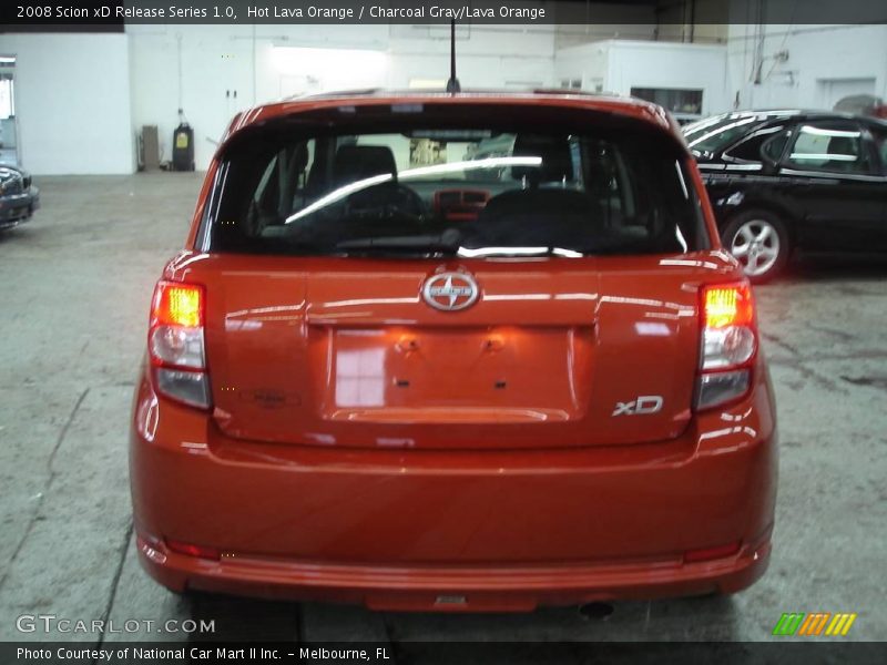 Hot Lava Orange / Charcoal Gray/Lava Orange 2008 Scion xD Release Series 1.0