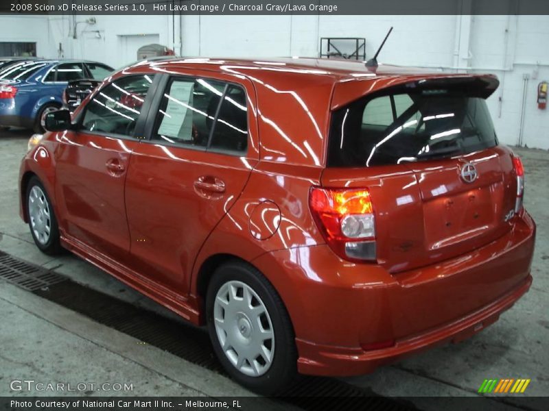 Hot Lava Orange / Charcoal Gray/Lava Orange 2008 Scion xD Release Series 1.0