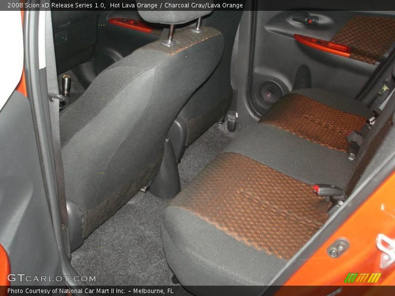Hot Lava Orange / Charcoal Gray/Lava Orange 2008 Scion xD Release Series 1.0