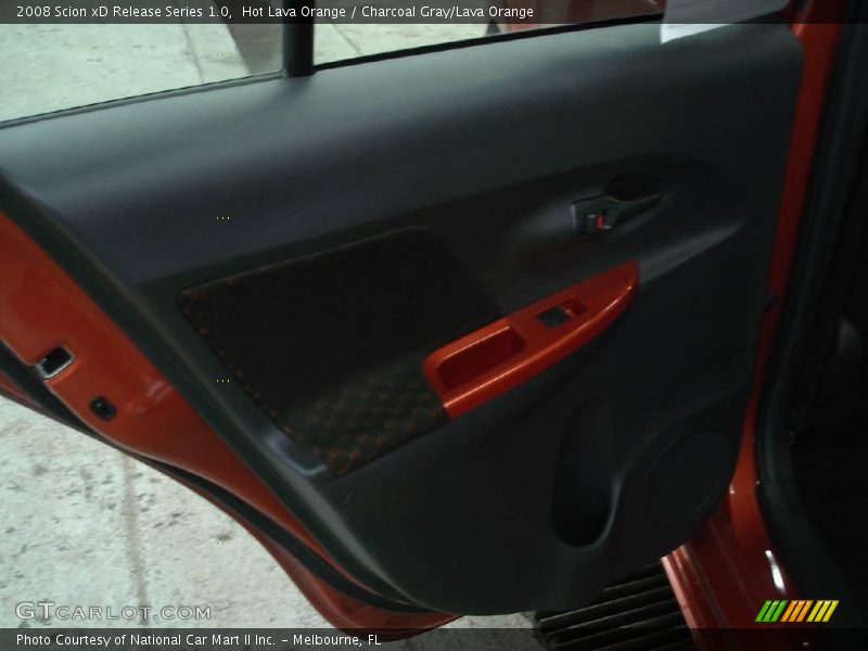 Hot Lava Orange / Charcoal Gray/Lava Orange 2008 Scion xD Release Series 1.0