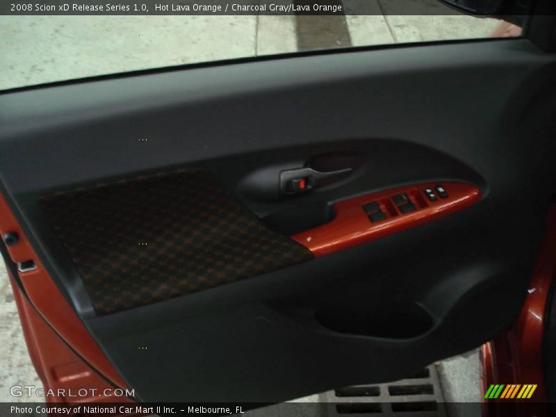 Hot Lava Orange / Charcoal Gray/Lava Orange 2008 Scion xD Release Series 1.0