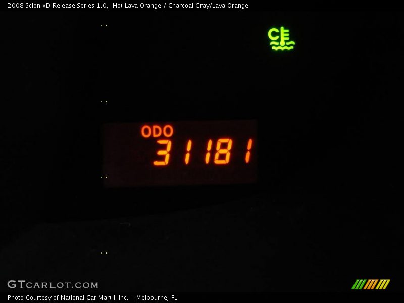 Hot Lava Orange / Charcoal Gray/Lava Orange 2008 Scion xD Release Series 1.0