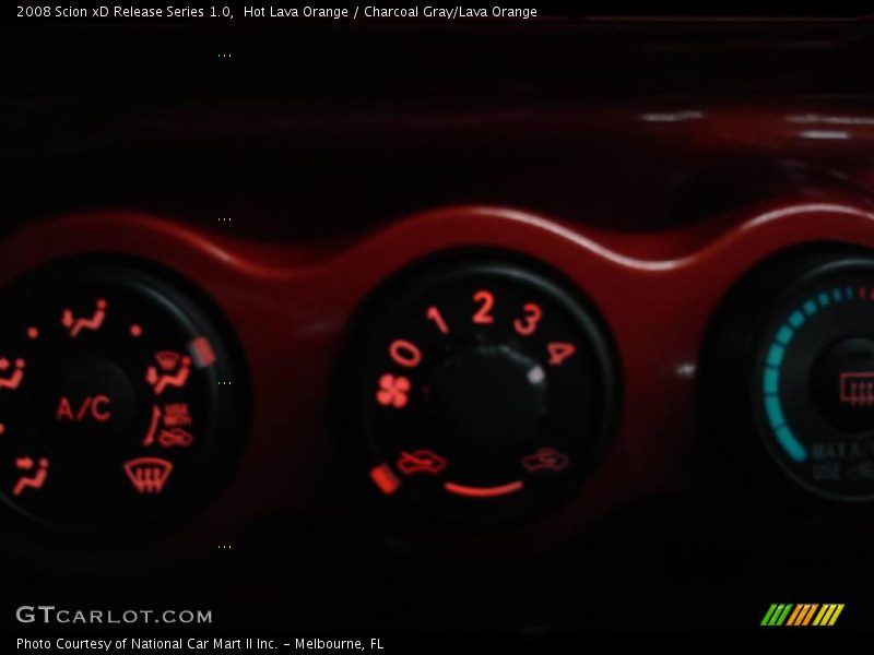 Hot Lava Orange / Charcoal Gray/Lava Orange 2008 Scion xD Release Series 1.0