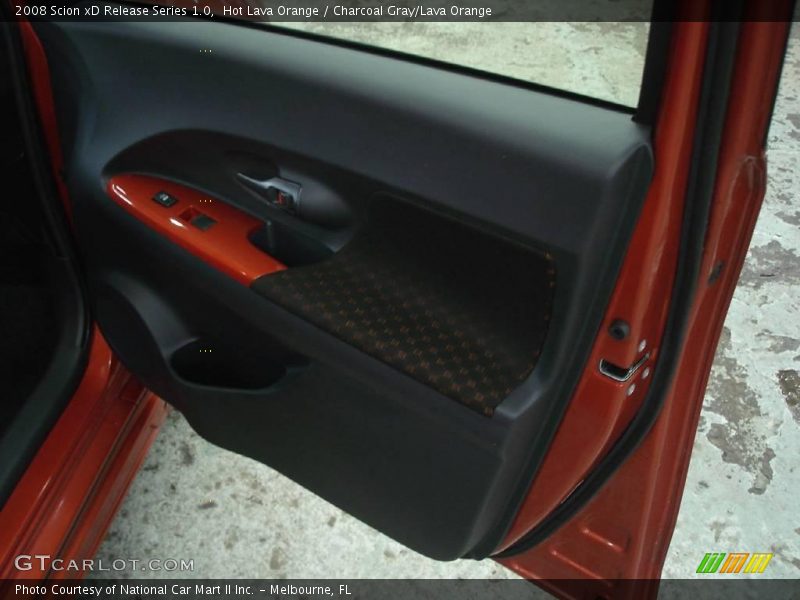 Hot Lava Orange / Charcoal Gray/Lava Orange 2008 Scion xD Release Series 1.0