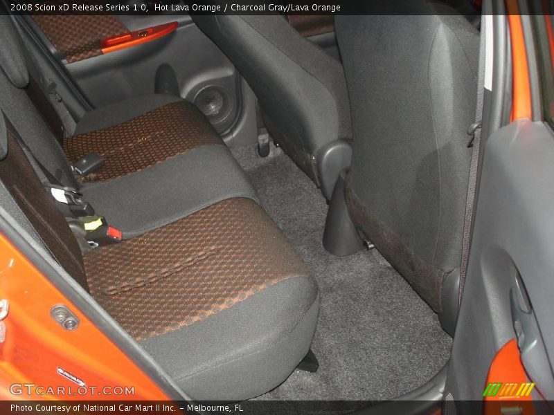 Hot Lava Orange / Charcoal Gray/Lava Orange 2008 Scion xD Release Series 1.0
