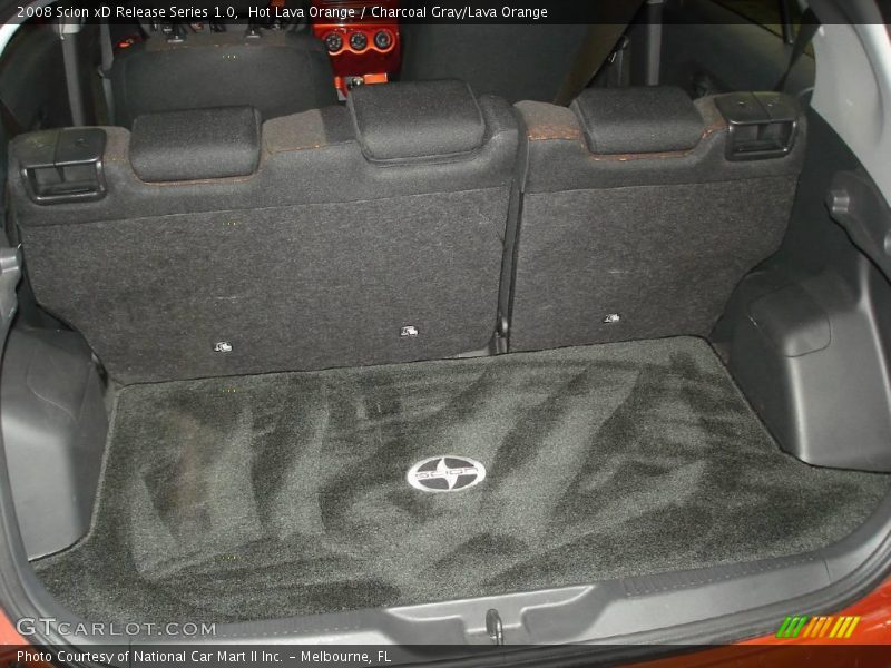 Hot Lava Orange / Charcoal Gray/Lava Orange 2008 Scion xD Release Series 1.0