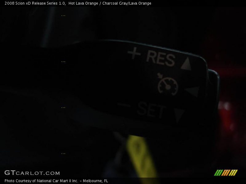 Hot Lava Orange / Charcoal Gray/Lava Orange 2008 Scion xD Release Series 1.0