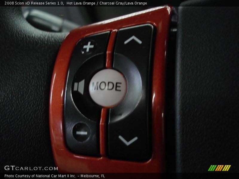 Hot Lava Orange / Charcoal Gray/Lava Orange 2008 Scion xD Release Series 1.0