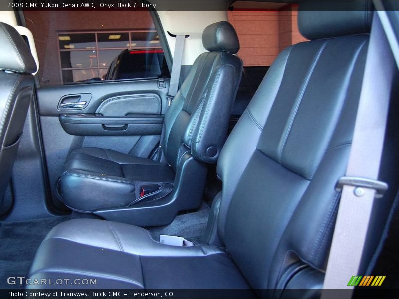Onyx Black / Ebony 2008 GMC Yukon Denali AWD