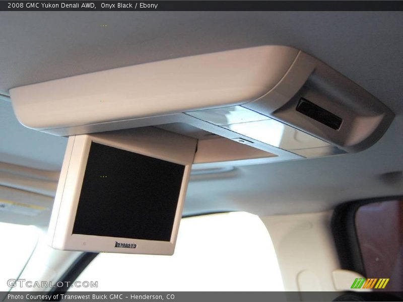 Onyx Black / Ebony 2008 GMC Yukon Denali AWD