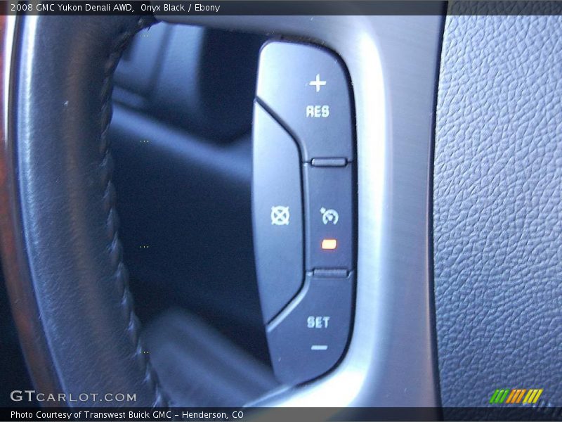 Onyx Black / Ebony 2008 GMC Yukon Denali AWD