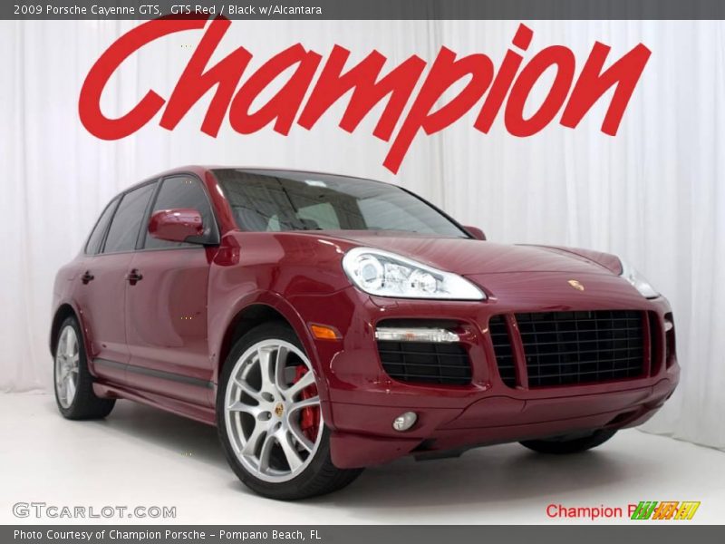 GTS Red / Black w/Alcantara 2009 Porsche Cayenne GTS