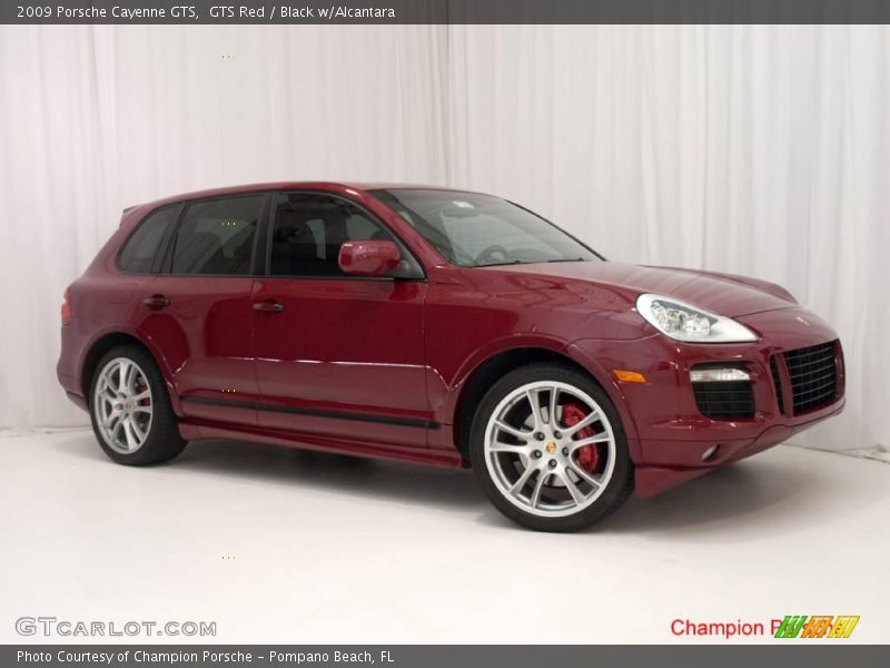GTS Red / Black w/Alcantara 2009 Porsche Cayenne GTS