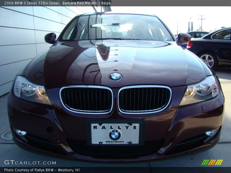 Barbara Red Metallic / Beige 2009 BMW 3 Series 328xi Sedan