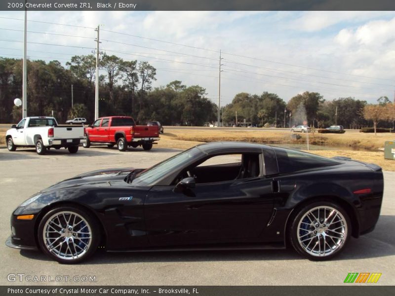 Black / Ebony 2009 Chevrolet Corvette ZR1