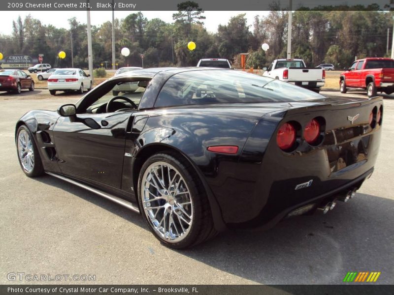 Black / Ebony 2009 Chevrolet Corvette ZR1