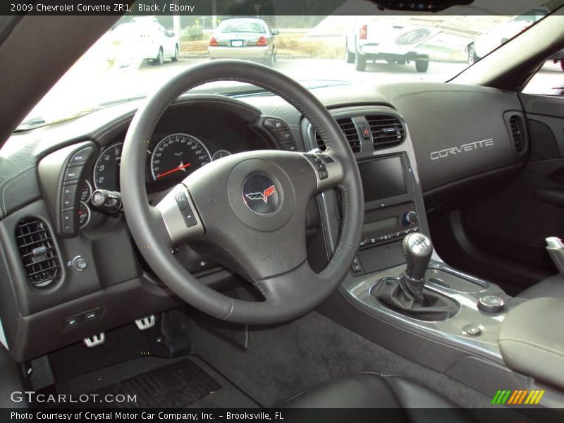 Black / Ebony 2009 Chevrolet Corvette ZR1